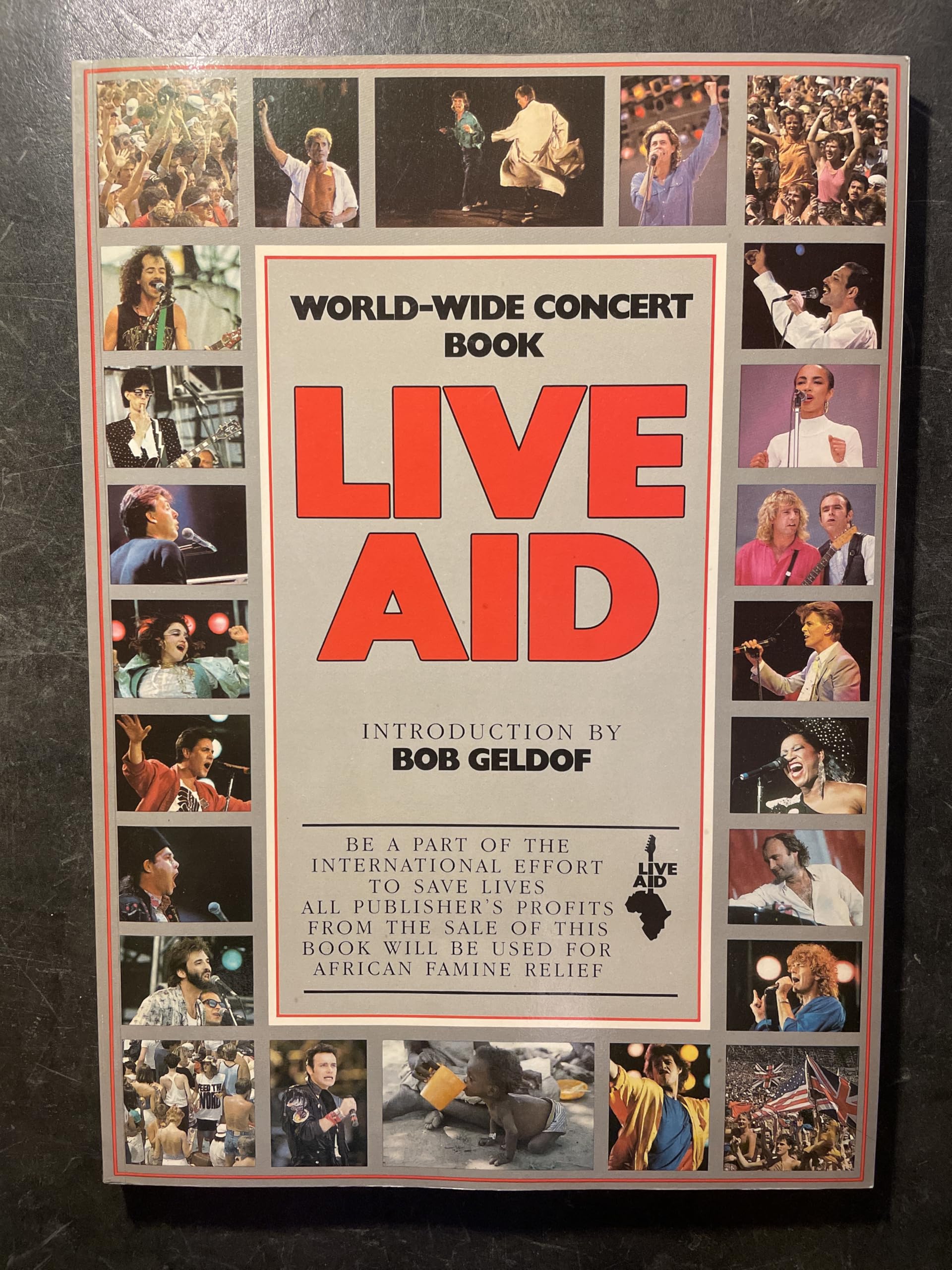 Live Aid: World Wide Concert Book Arts & Music
