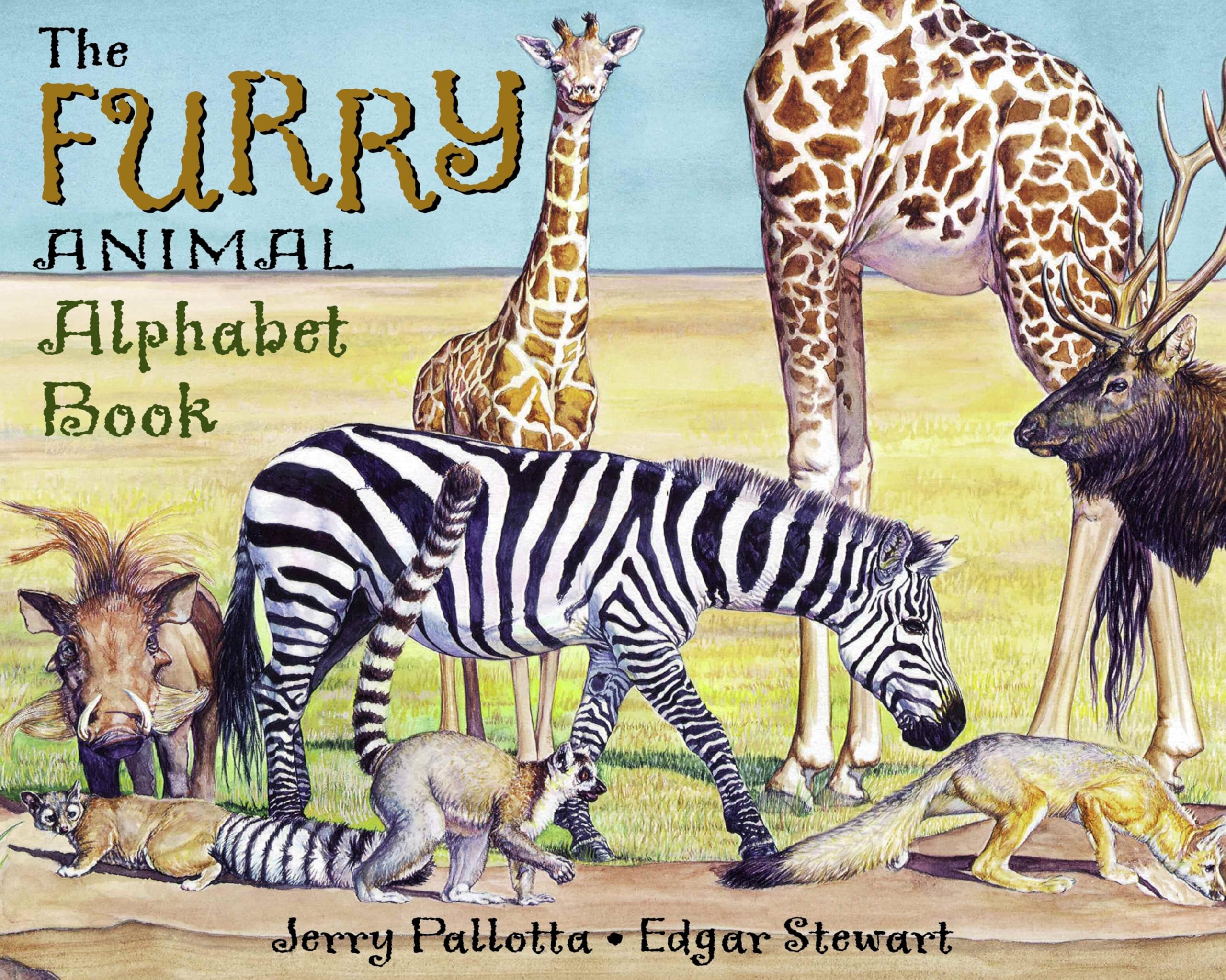 The Furry Animal Alphabet Book Leisure, Home & Garden