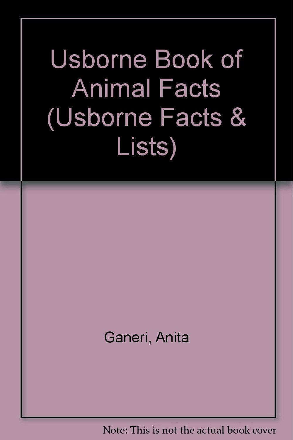 Usborne Book of Animal Facts Non-fiction