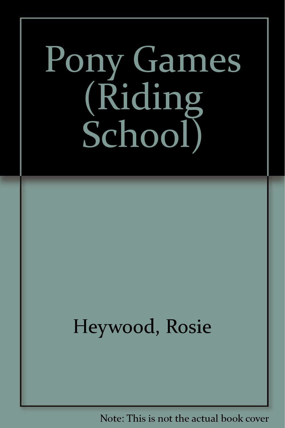 Pony Games (Riding School Series) Leisure & Fun