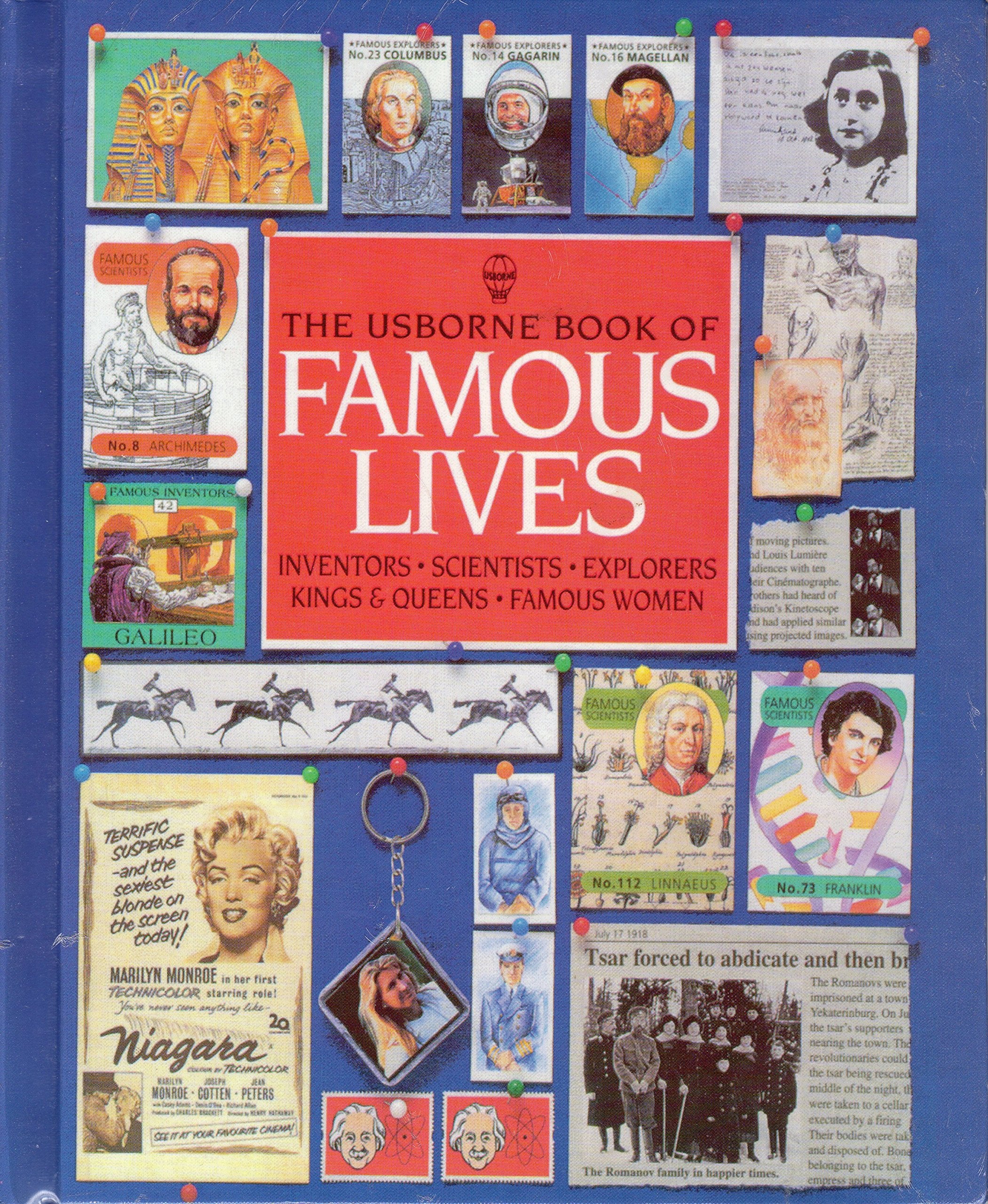 Usborne Book of Famous Lives (Famous Lives Series) Non-fiction