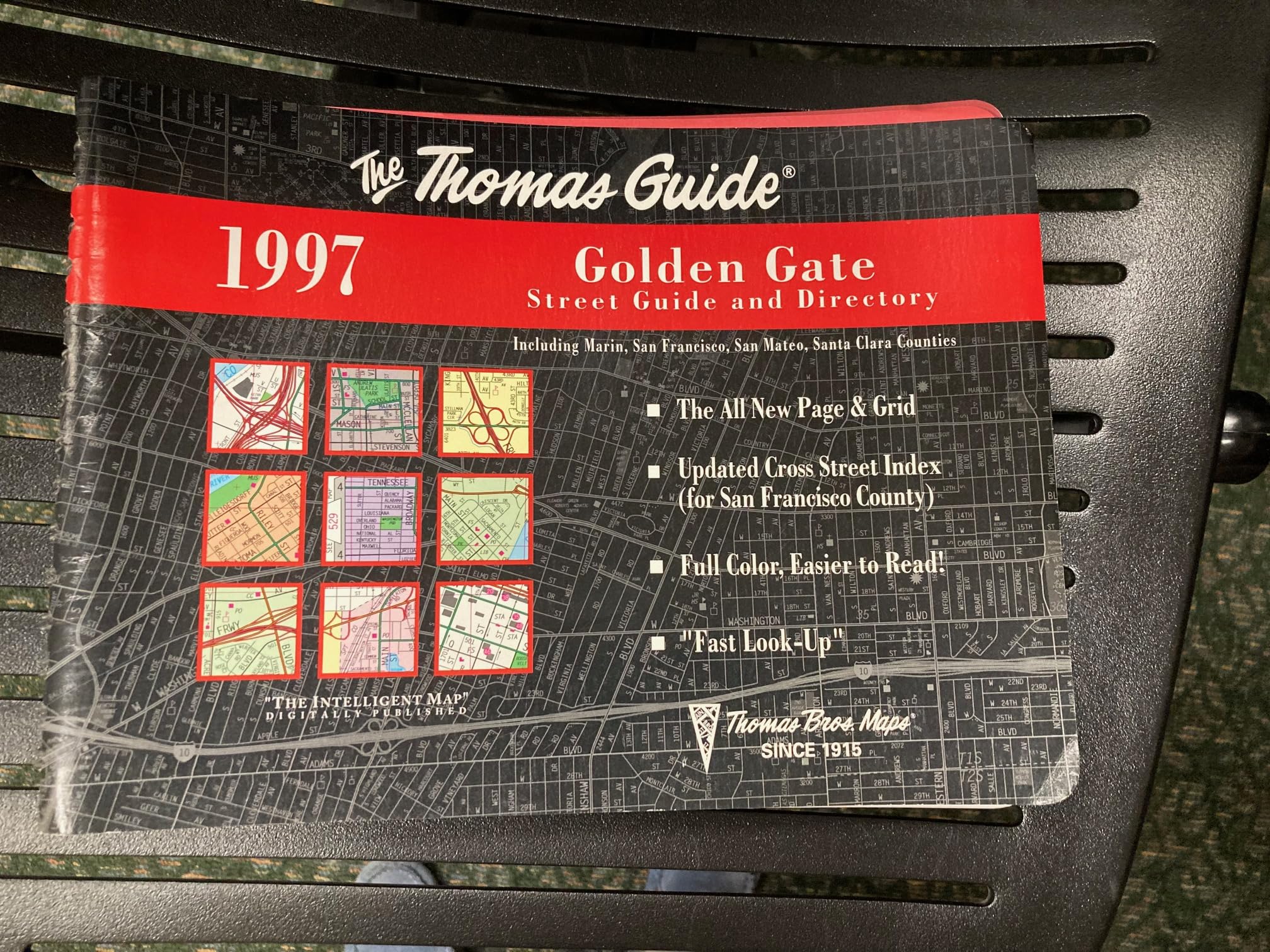 Golden Gate Street Guide and Directory 1997: Including Marin, San Francisco, San Mateo, Santa Clara Counties (GOLDEN GATE MARIN, SAN FRANCISCO, SAN ... CLARA COUNTIES STREET GUIDE AND DIRECTORY) Reference Books