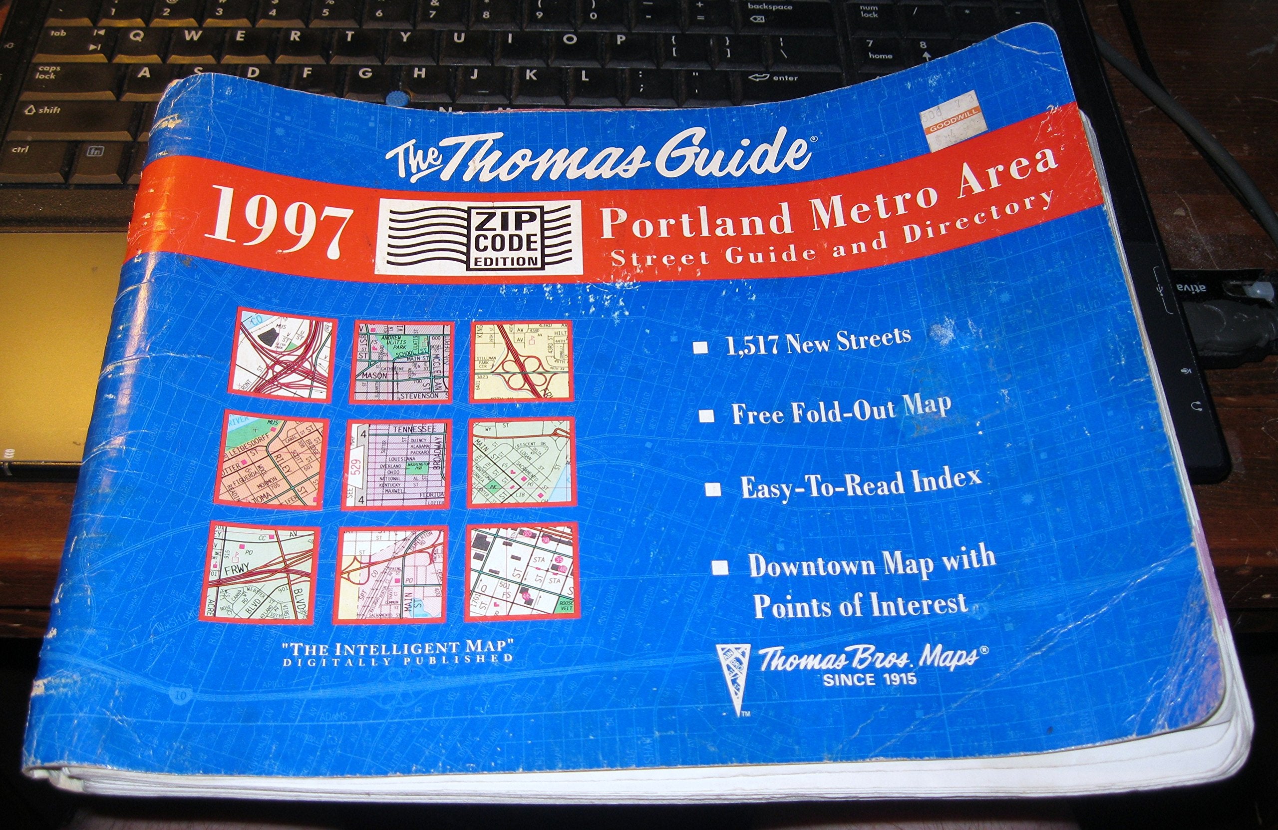 Portland metro area street guide and directory Books