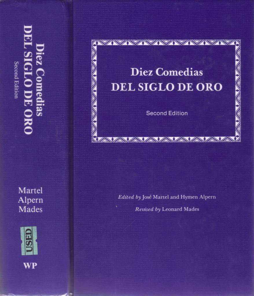 Diez Comedias Del Siglo De Oro Drama