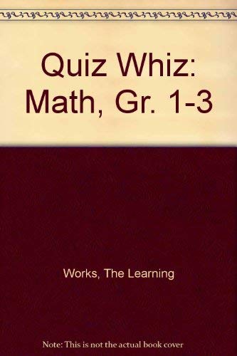 Product Image: Quiz Whiz: Math, Gr. 1-3