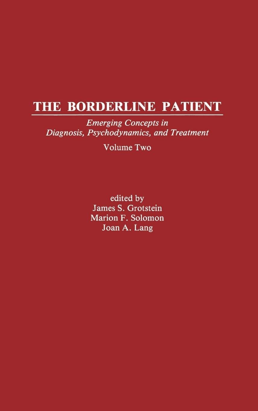 Product Image: The Borderline Patient