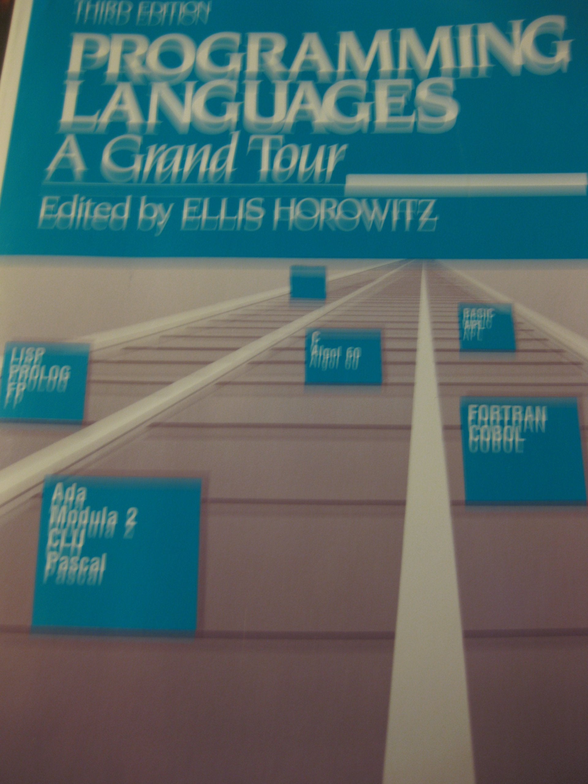 Programming Languages: A Grand Tour Books