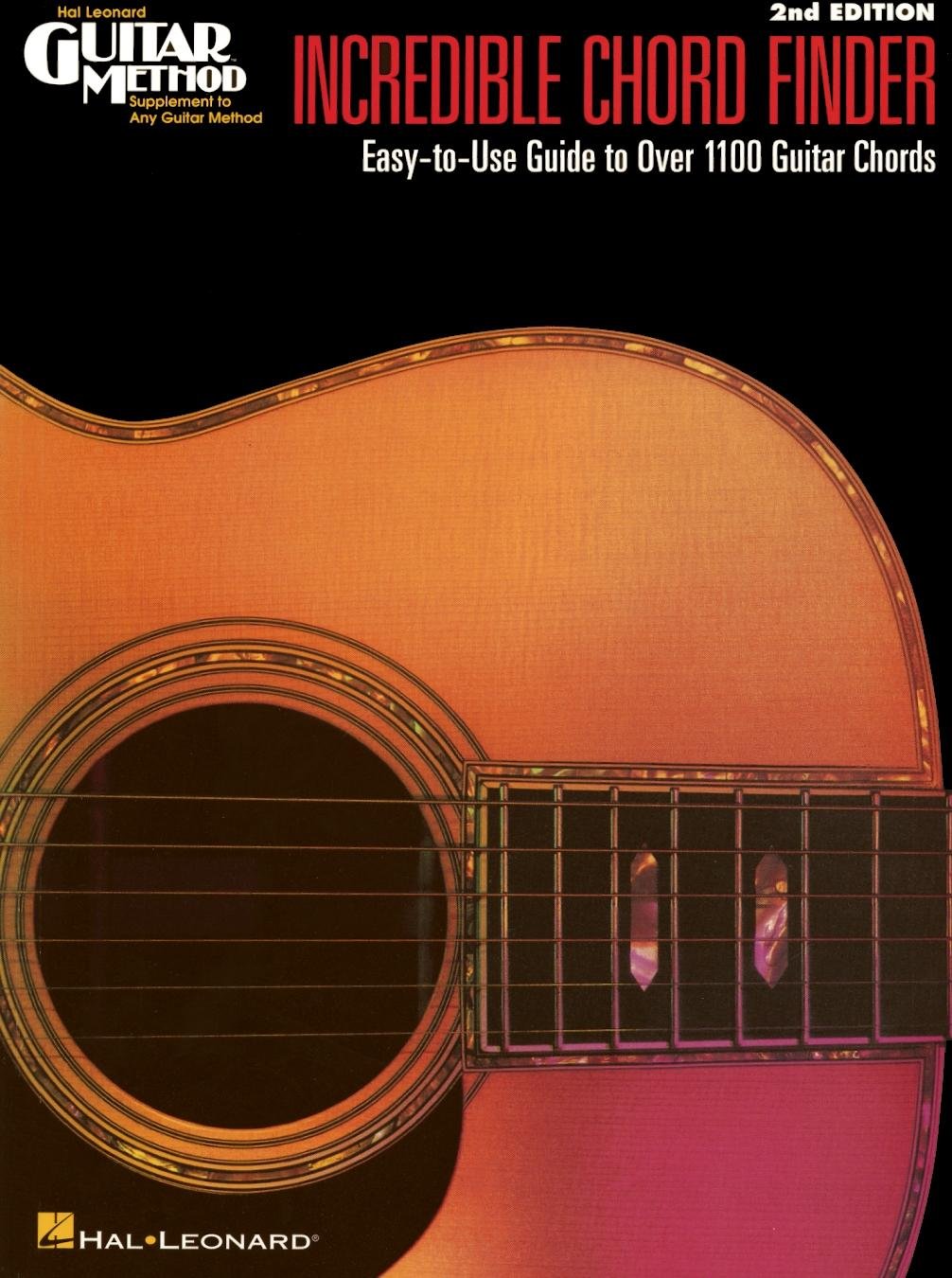 Incredible chord finder guitare book