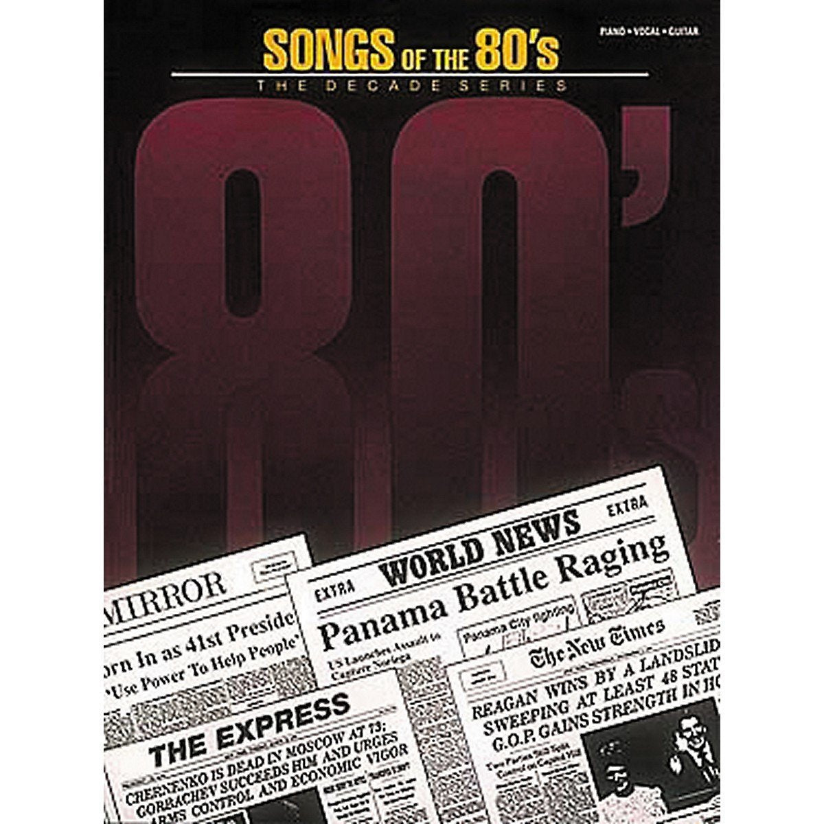 Songs of the 80's (Decade Series) Sheet Music