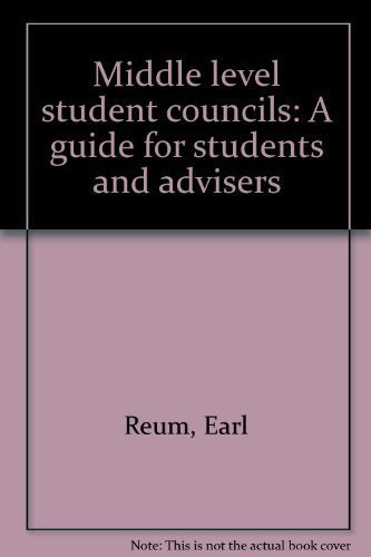 Product Image: Middle level student councils: A guide for students and advisers