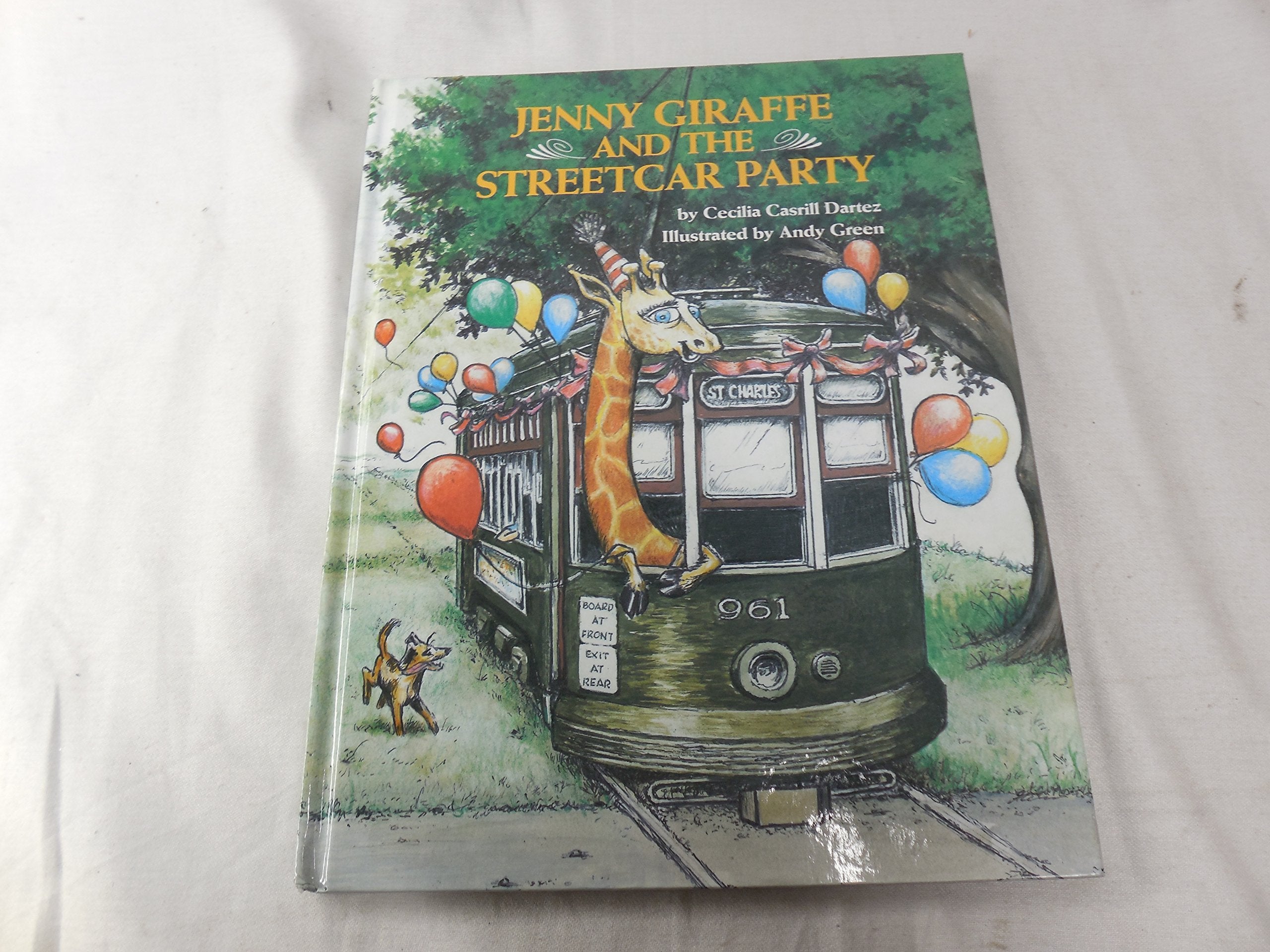 Jenny Giraffe and the Streetcar Party book