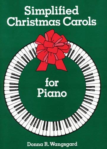 Simplified Christmas Carols for Piano Books