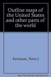Outline maps of the United States and other parts of the world Books