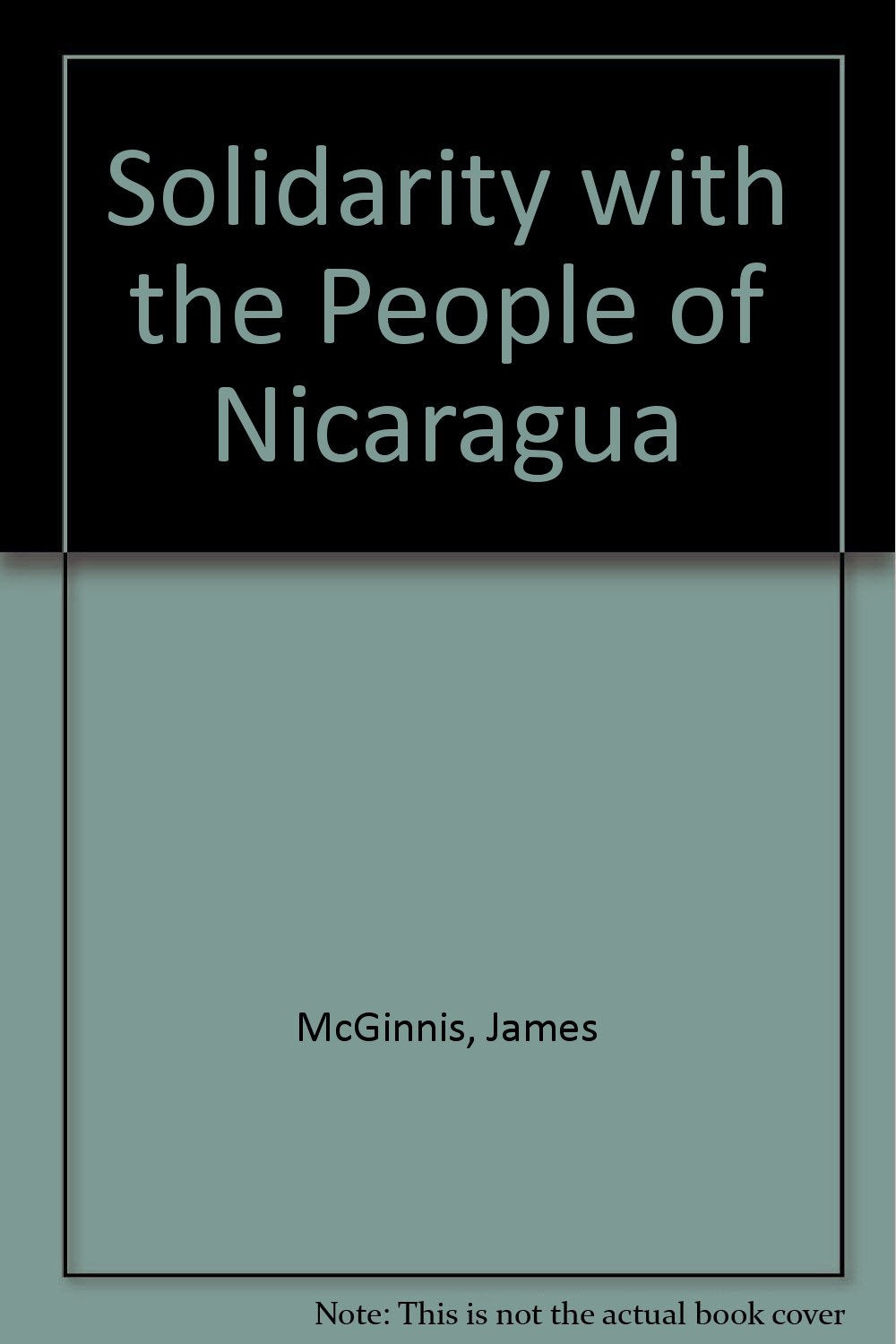 Solidarity with the People of Nicaragua book