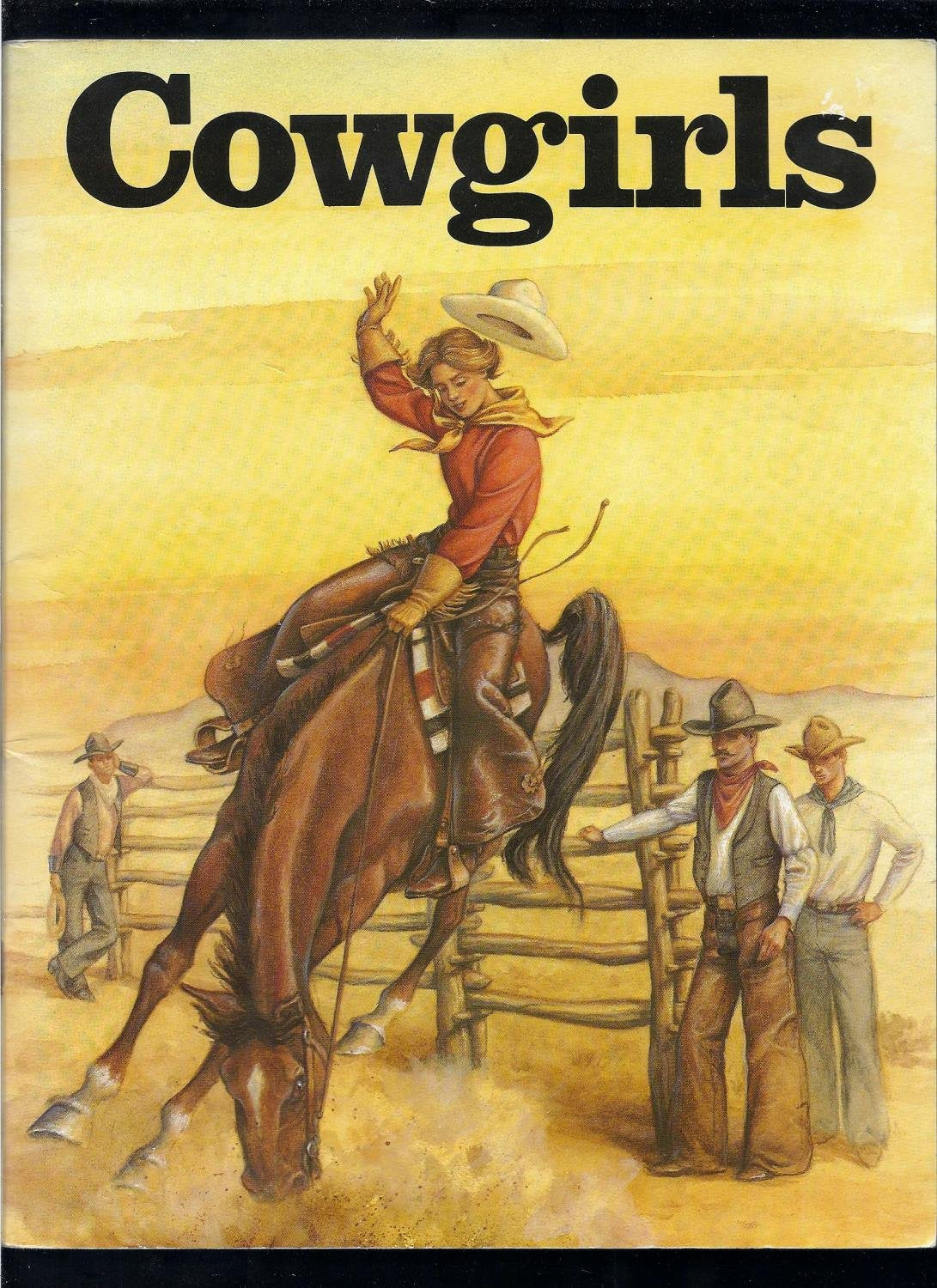 Color Bk-Cowgirls Color Bk book