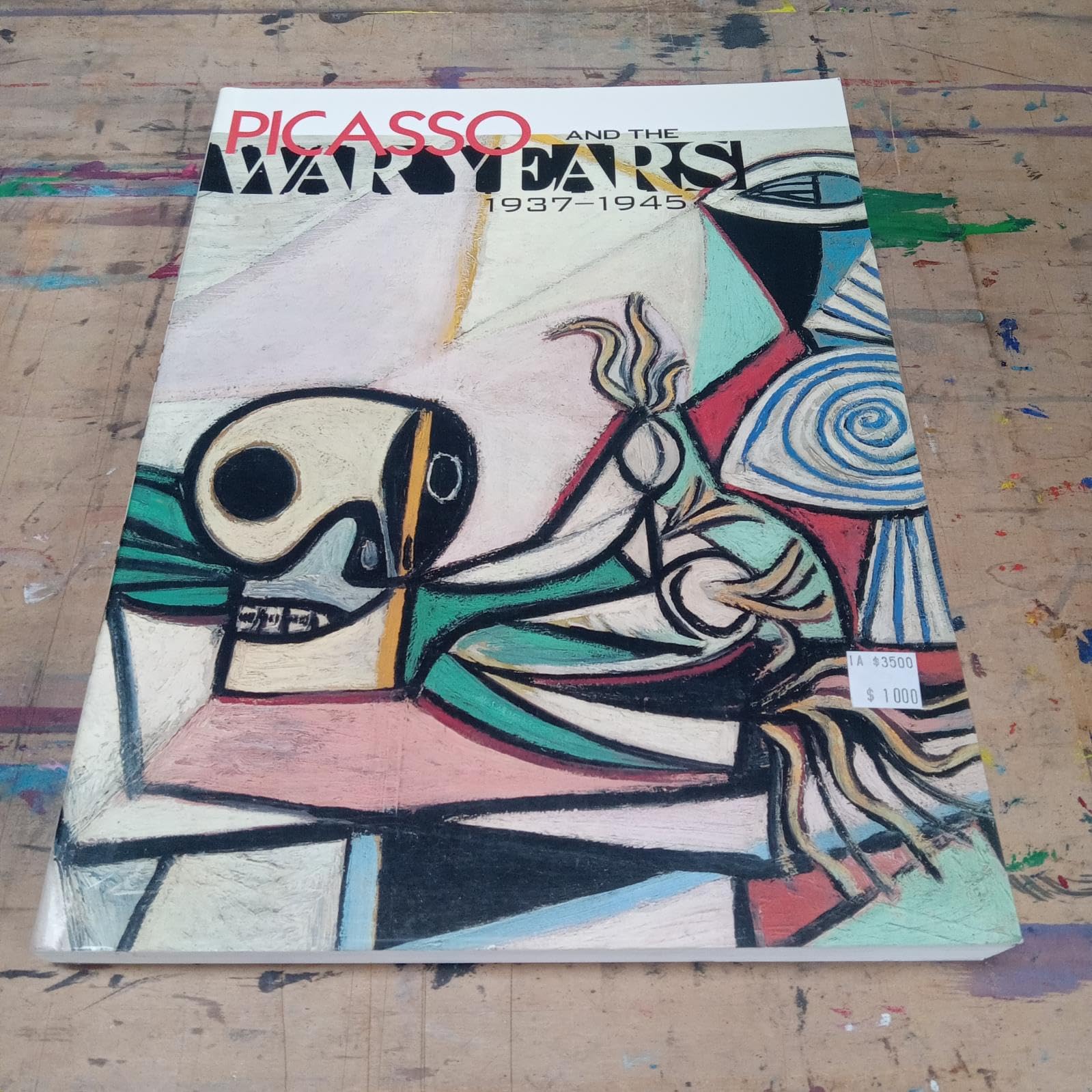 Picasso and the War Years 1937-1945, book