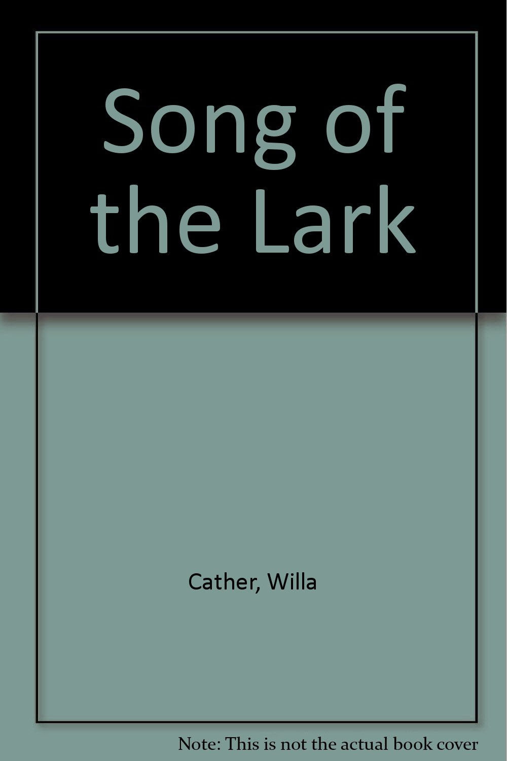 Song of the Lark Contemporary literature