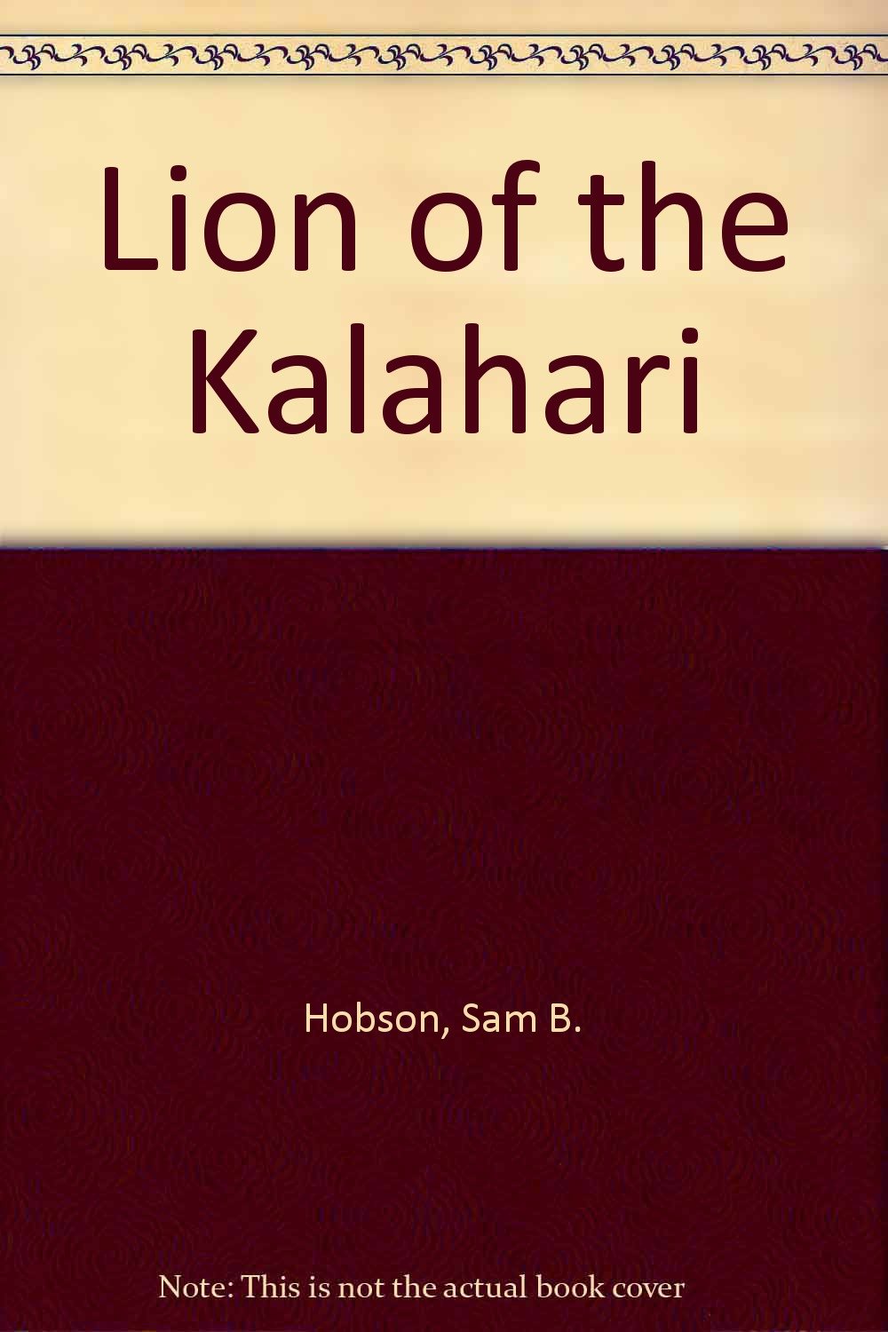 Lion of the Kalahari Books