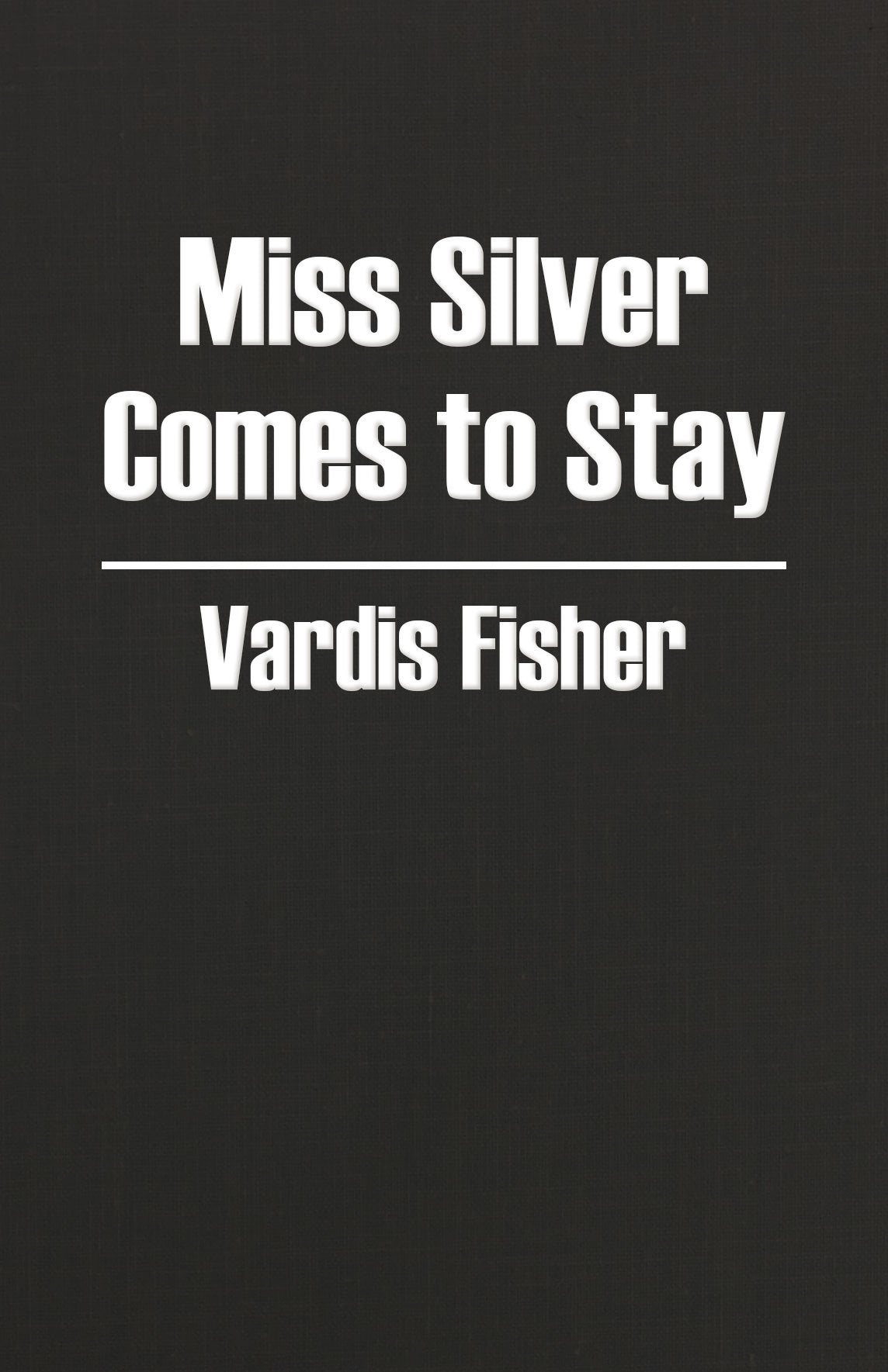 Miss Silver Comes to Stay Contemporary literature