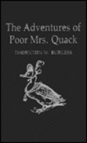 Adventures of Poor Mrs. Quack Novels & Short Stories