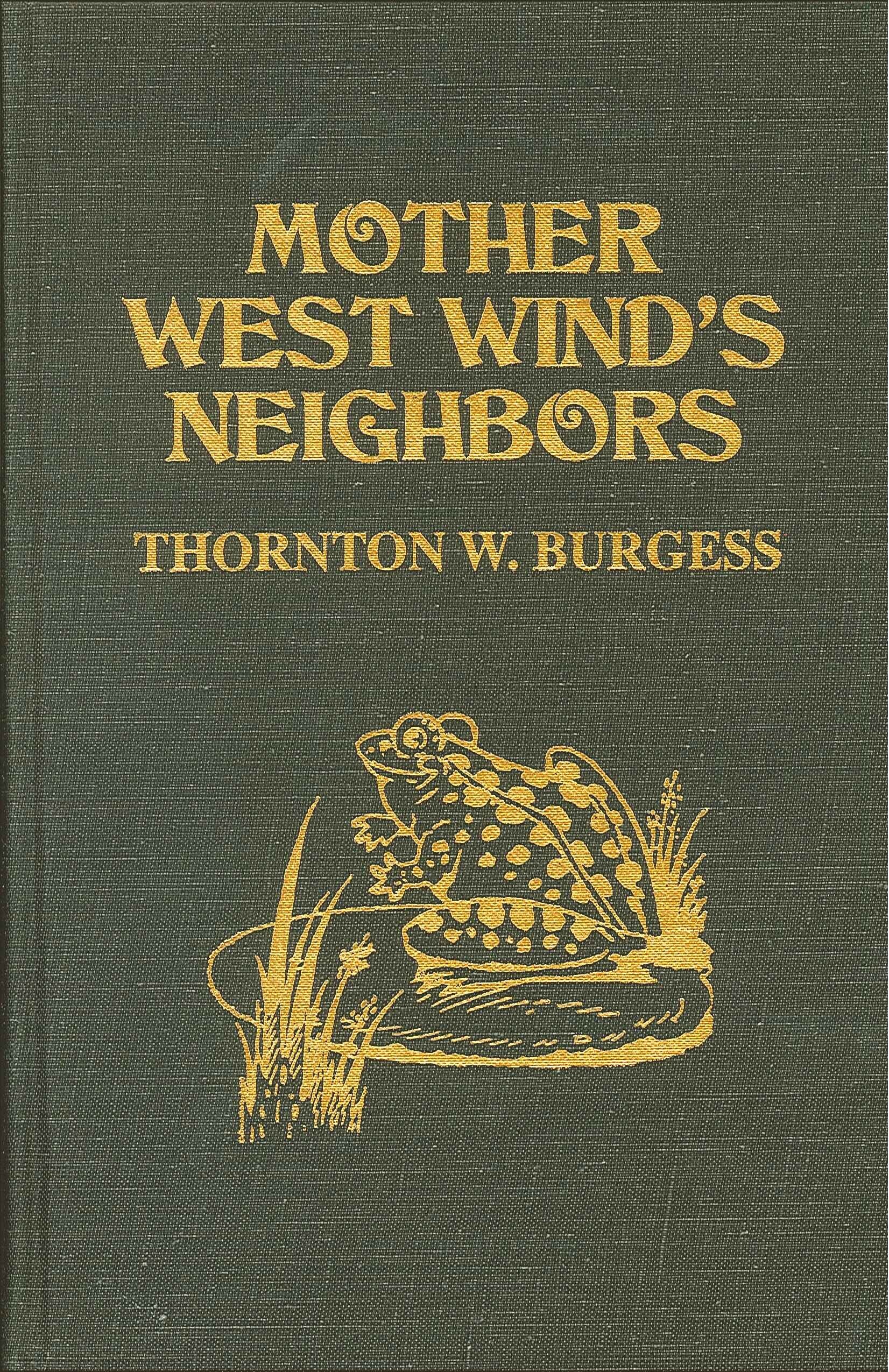 Mother West Wind's Neighbors Fairy Tales & Legends