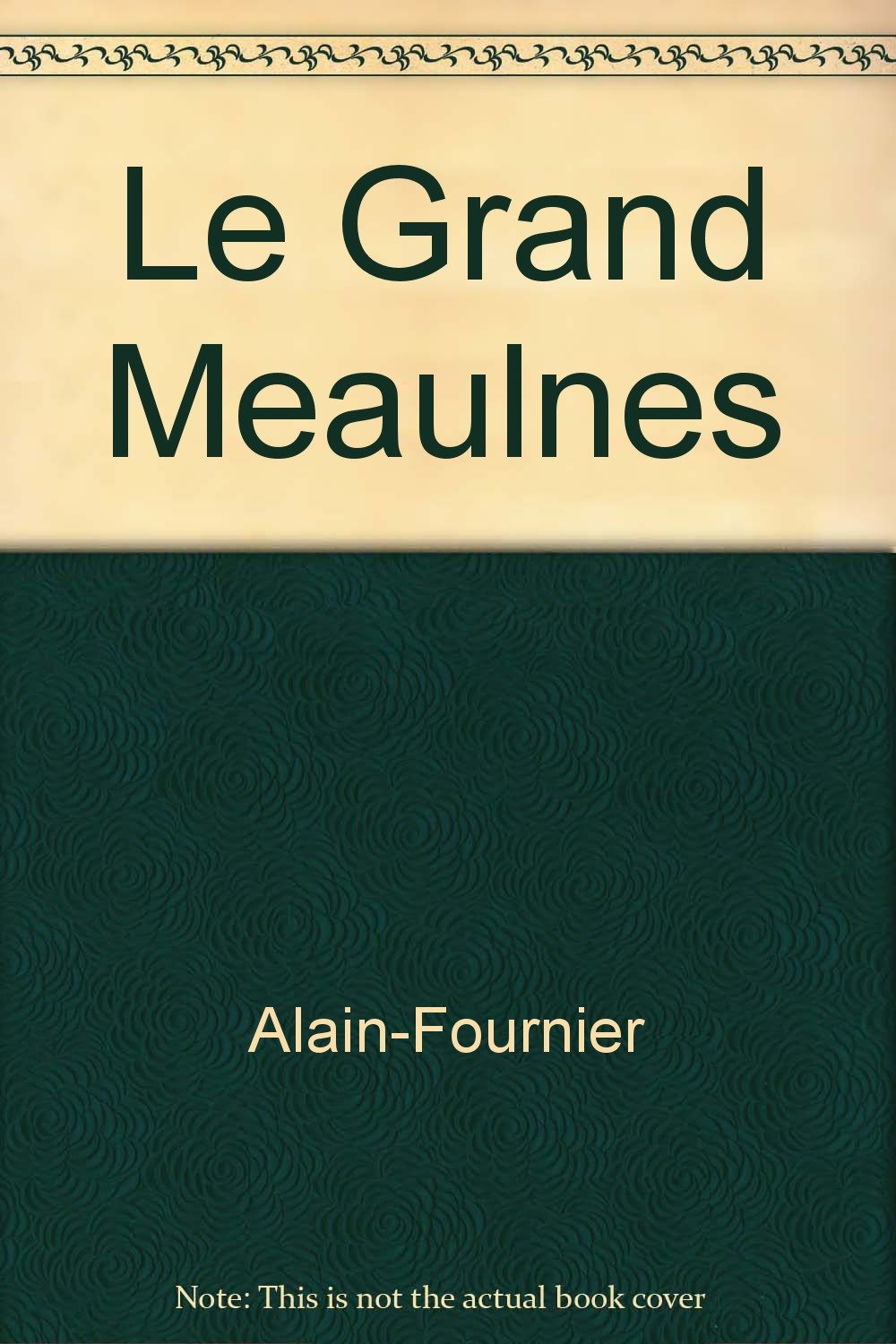 Le Grand Meaulnes Contemporary literature