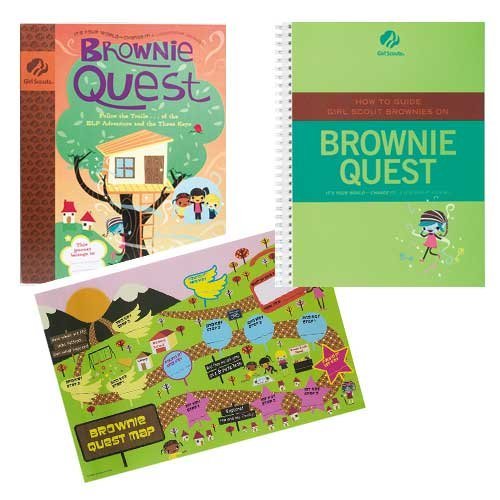 HOW TO GUIDE GIRL SCOUT BROWNIES ON BROWNIE QUEST Books
