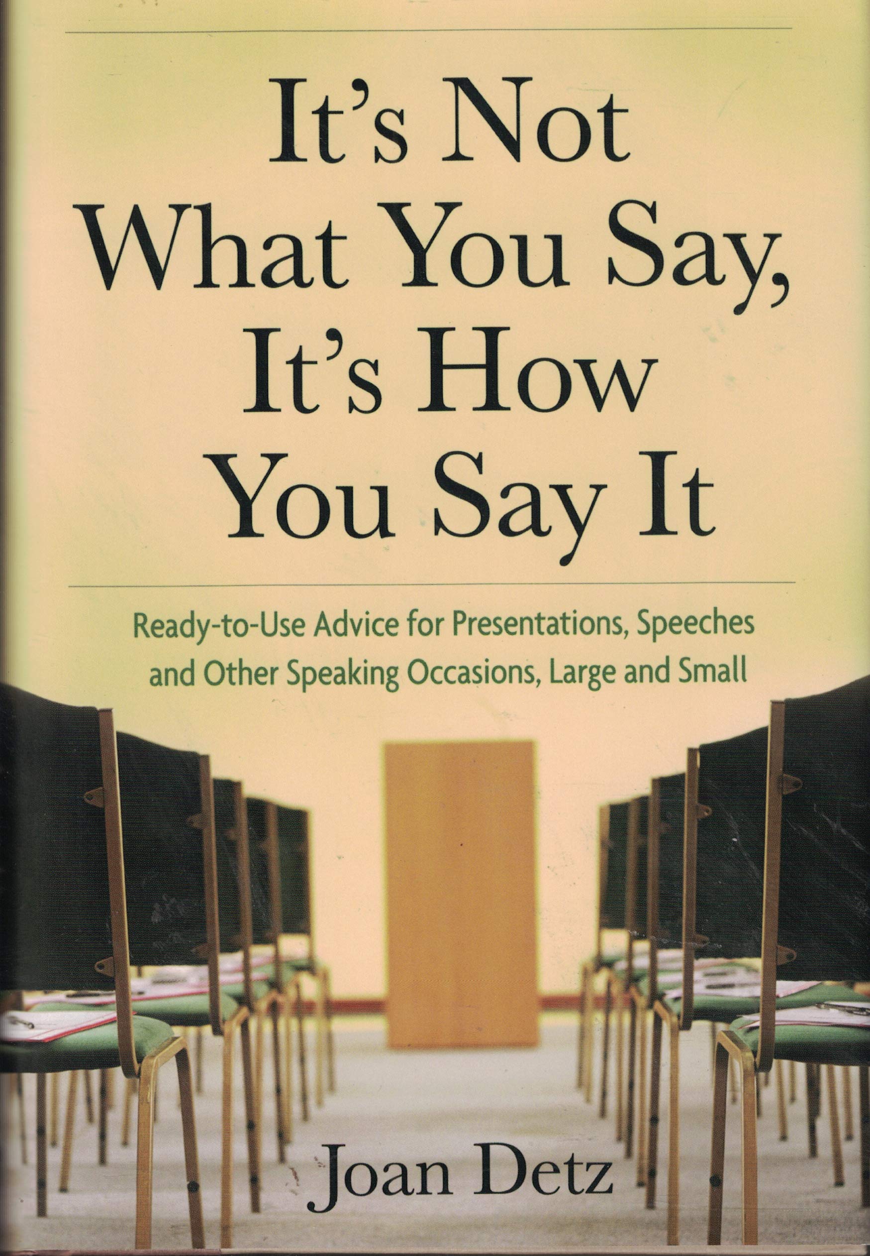 It's Not What You Say, It's How You Say It Media & Communication