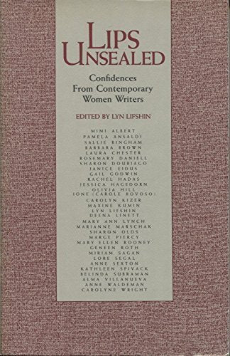 Lips Unsealed: Confidences from Contemporary Women Writers Books