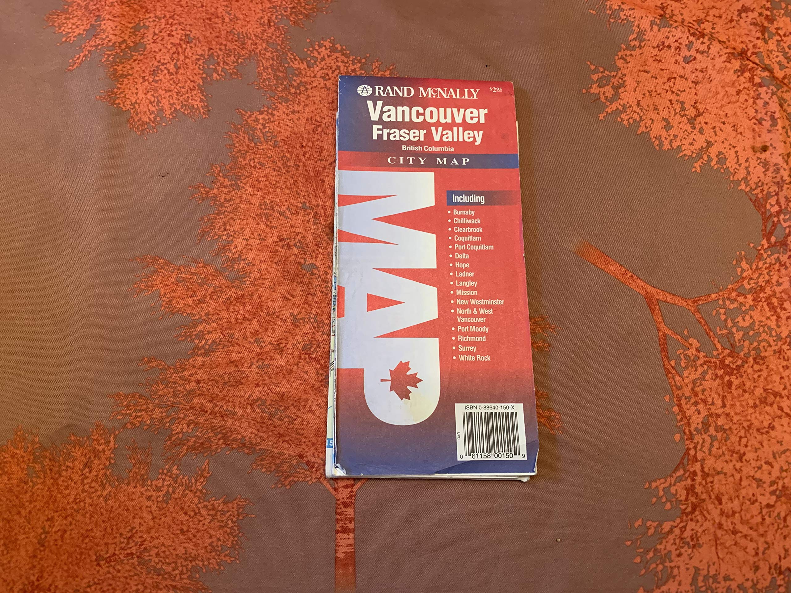 Vancouver Fraser Valley Map: City Map (Canadian city maps) Maps & Plans
