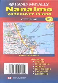 Rand McNally Vancouver Island: Regional Map/Rand McNally Nanaimo Vancouver Island City Map Maps & Plans