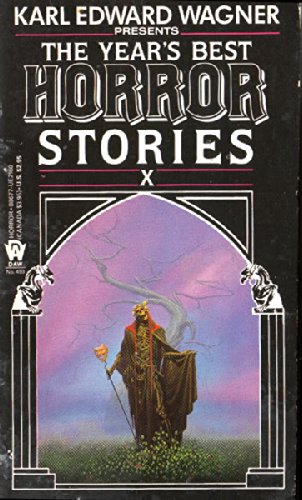 The Year's Best Horror Stories: Series X book