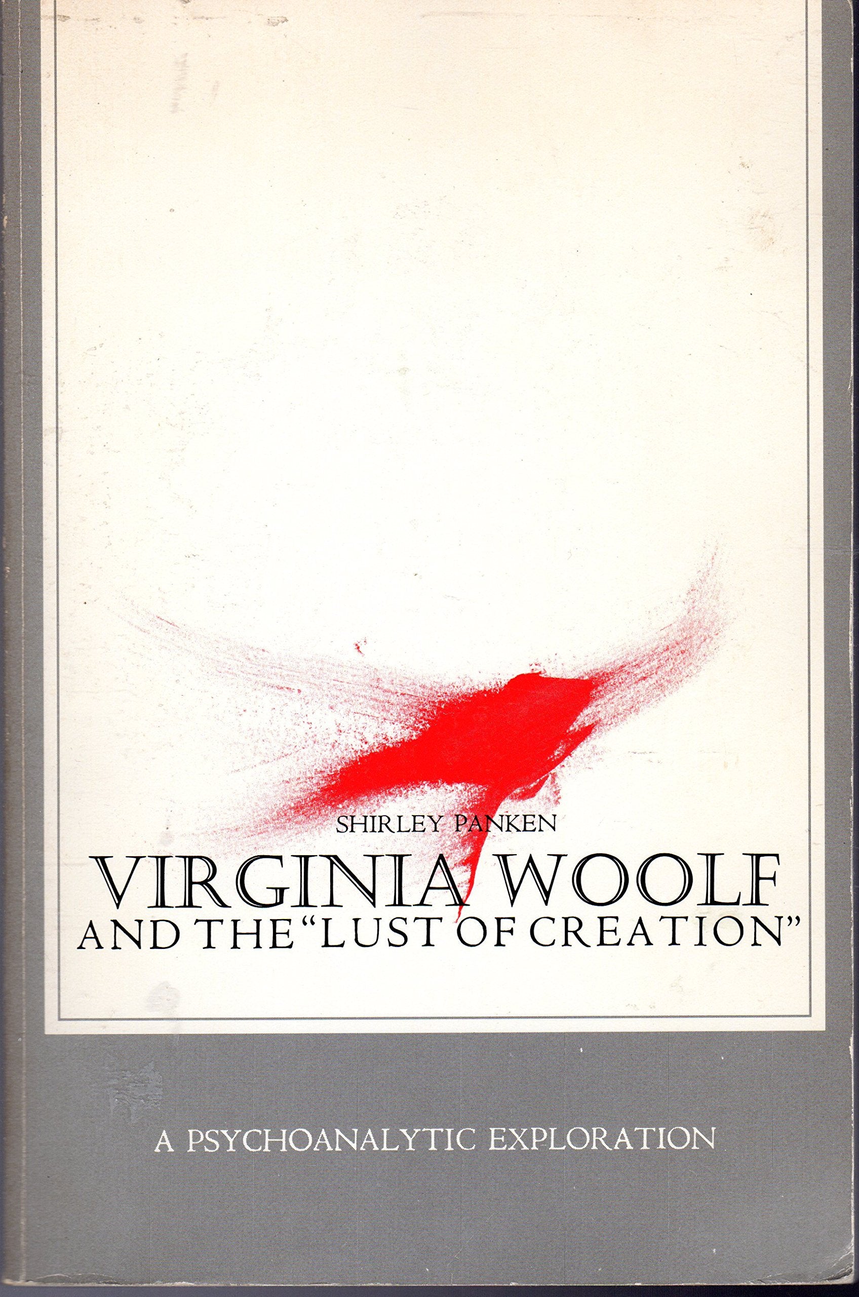 Virginia Woolf and the Lust of Creation Contemporary literature