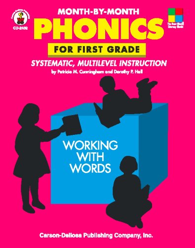 Month-by-Month Phonics for First Grade: Systematic, Multilevel Instruction for First Grade General education