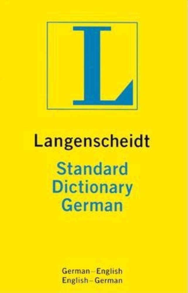 Langenscheidt's Standard German Dictionary: English-German German-English (Langenscheidt Standard Dictionaries S.) Foreign Languages ​​& Dictionaries