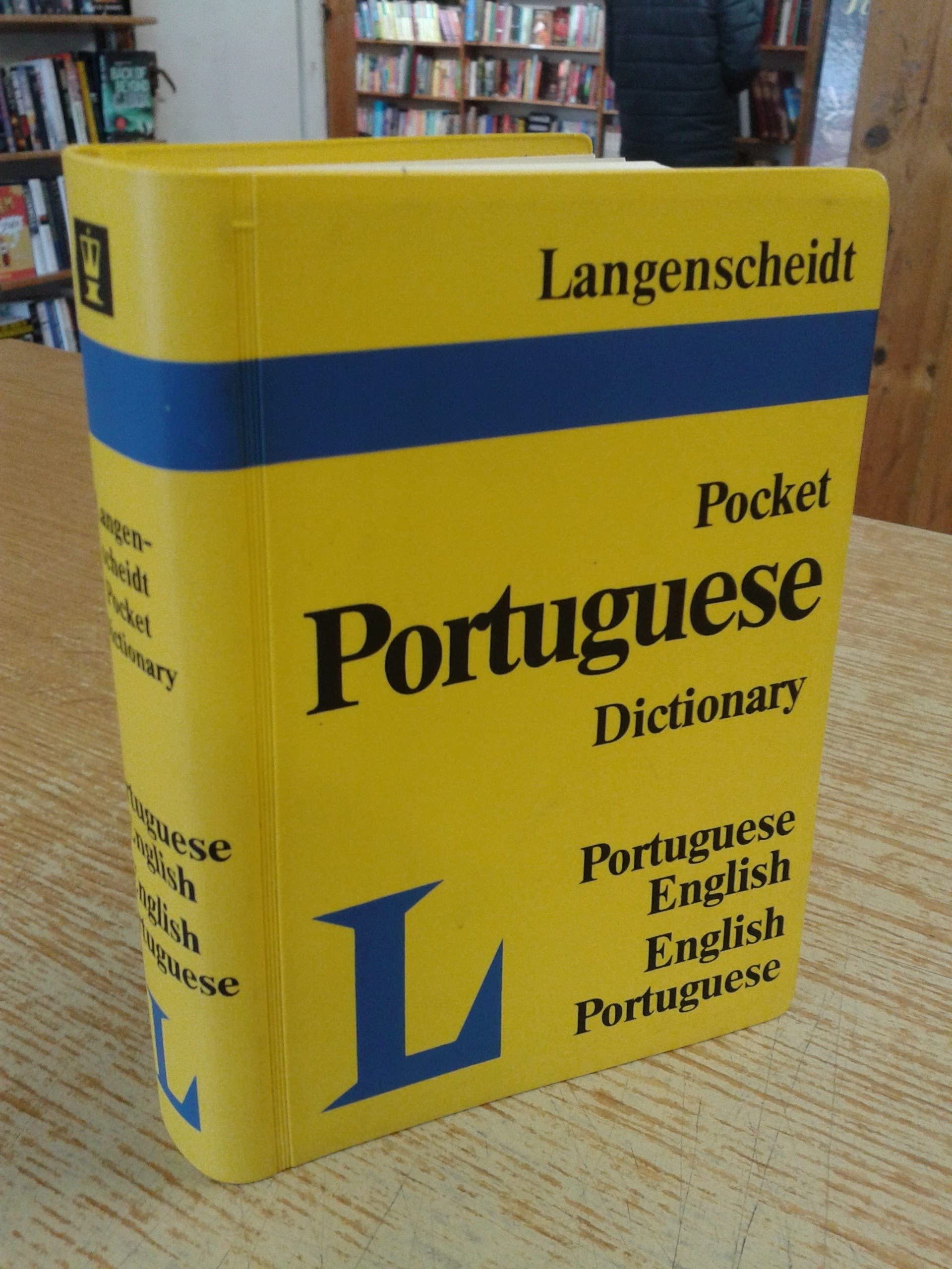 Langenscheidt's Pocket Portuguese Dictionary Foreign Languages ​​& Dictionaries