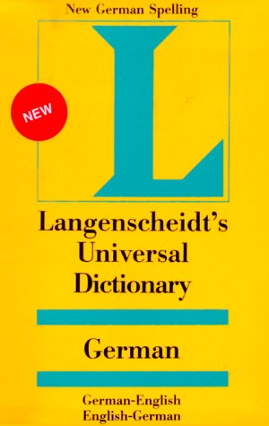 Langenscheidt's Universal German Dictionary: German-English English-German Foreign Languages ​​& Dictionaries