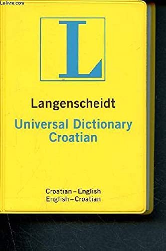 English - Croatian, Croatian - English book