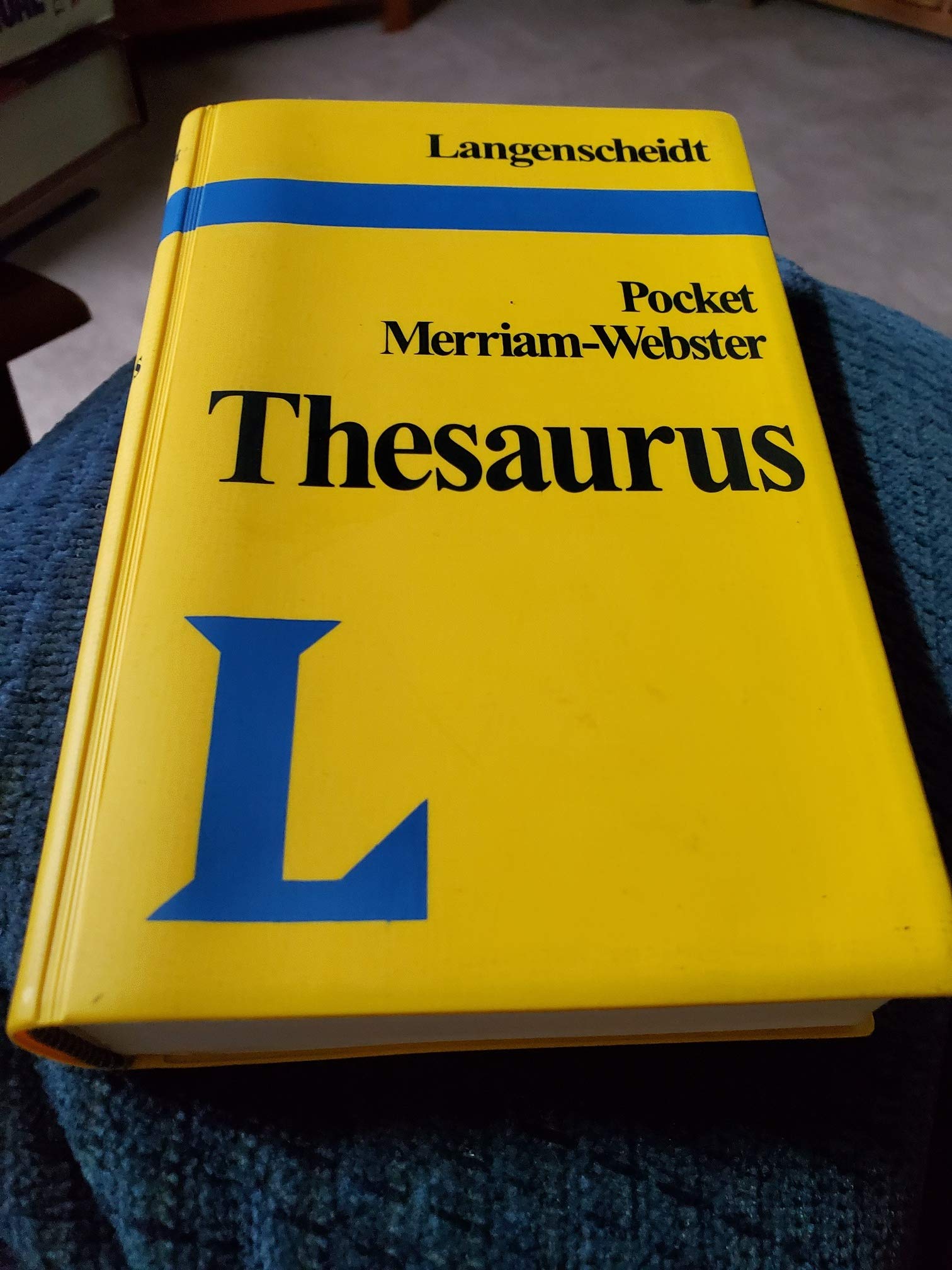 Langenscheidt Pocket Merriam-Webster Thesaurus (Langenscheidt English Language Reference S.) Reference Books