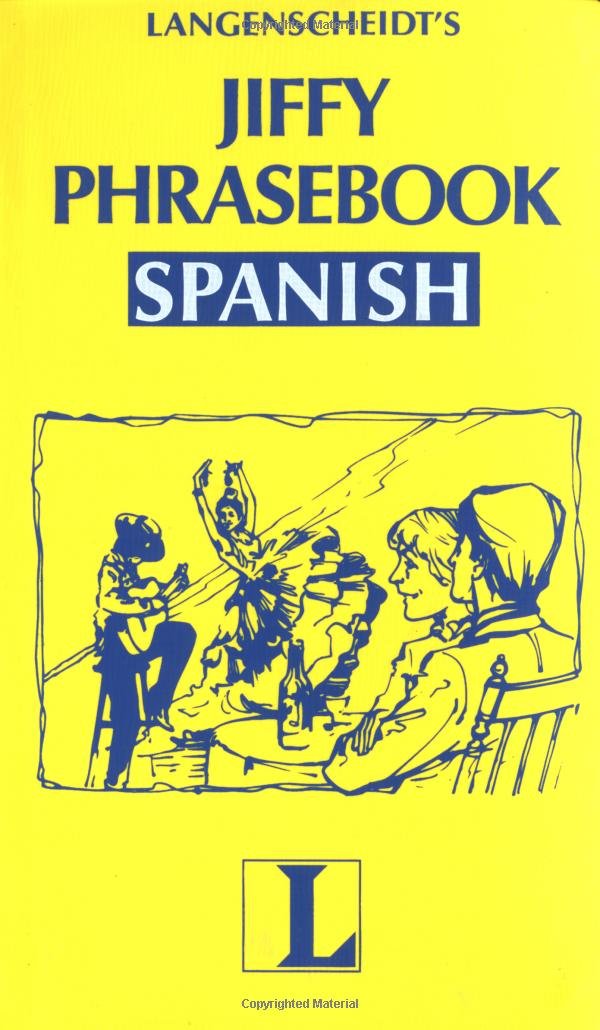 Jiffy Phrasebook Spanish (Langenscheidt Phrasebooks) Foreign Languages ​​& Dictionaries