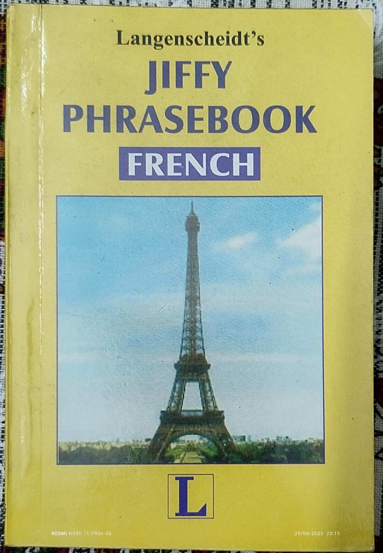 Product Image: Jiffy Phrasebook French