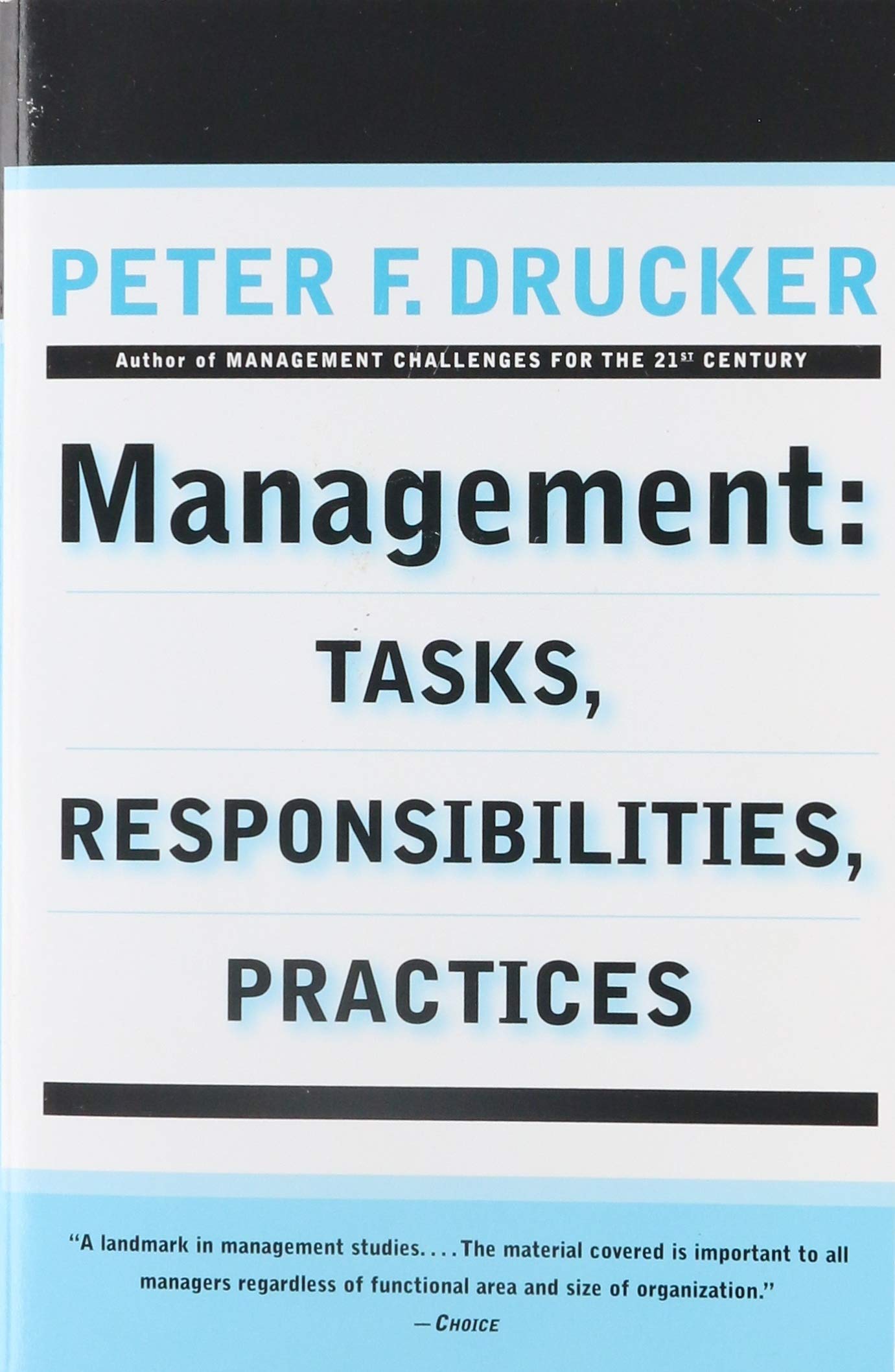 Management: Tasks, Responsibilities, Practices – The Proven Classic with Accessible Tools and Techniques for Managers Business, Finance & Career