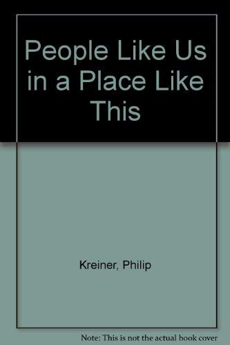 People Like Us in a Place Like This Books