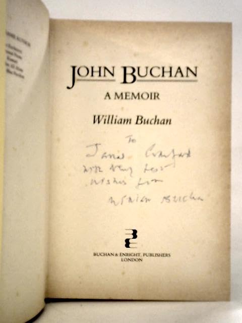 Product Image: JOHN BUCHAN a Memoir