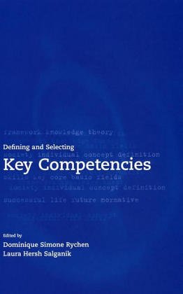 Defining and Selecting Key Competencies: Theoretical and Conceptual Foundations Philosophy