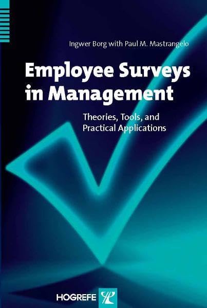 Product Image: Borg, I:  Employee Surveys in Management