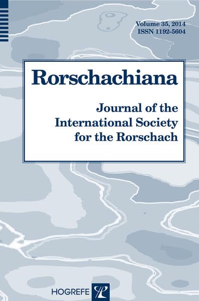 Rorschachiana. Yearbook of the International Rorschach Society / Rorschachiana: Journal of the International Society for the Rorschach Medicine