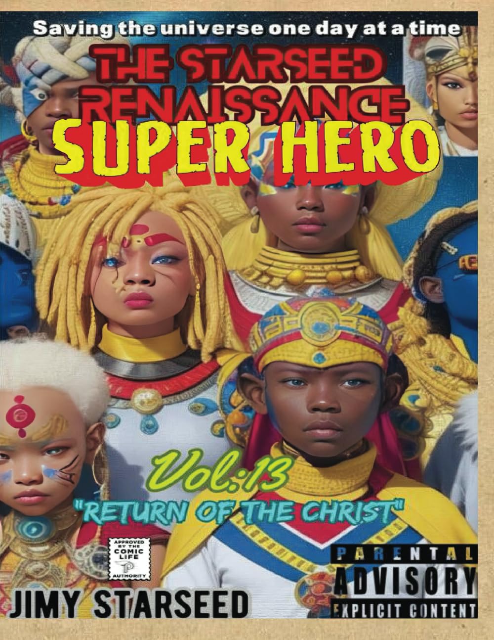 Return of the Christ: A Jimy Starseed adventure (SuperHero / Jimy Starseed, Band 13) Manga