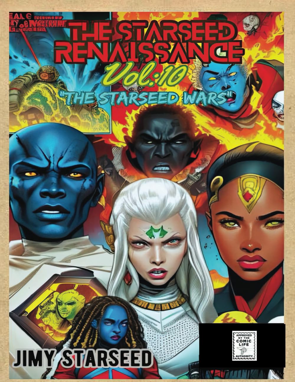 The Starseed Wars: Jimy Starseed adventures Manga