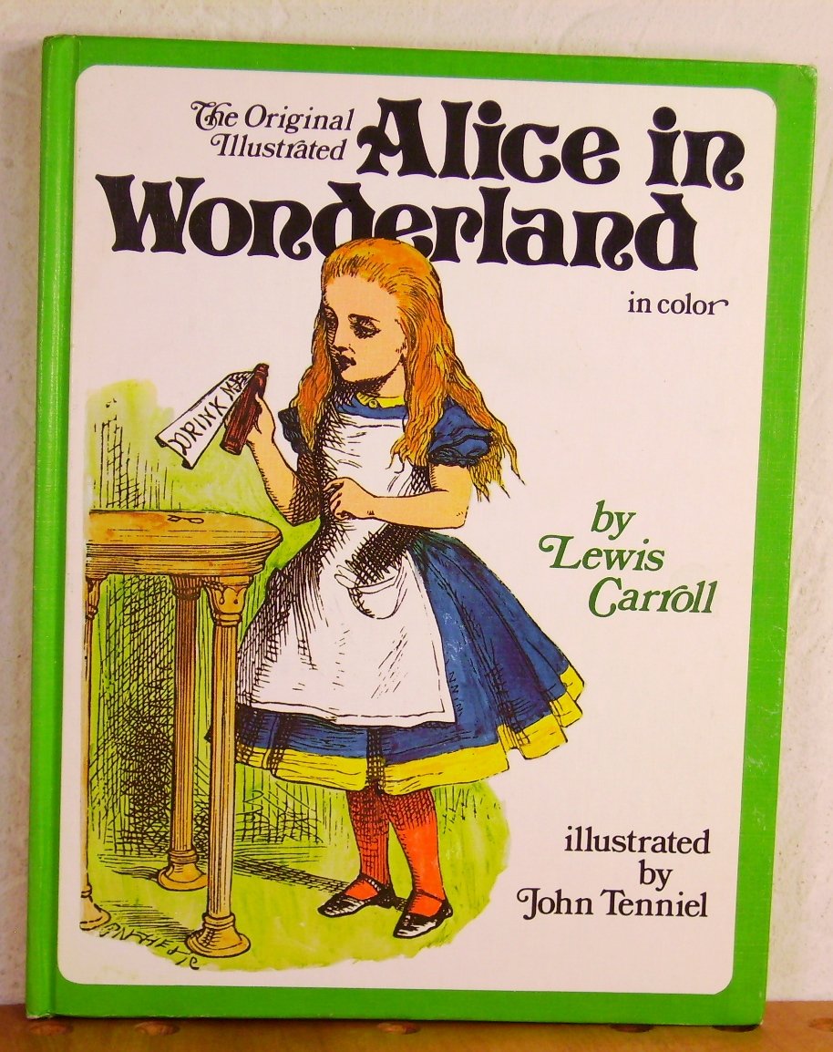 The Original Illustrated Alice in Wonderland book